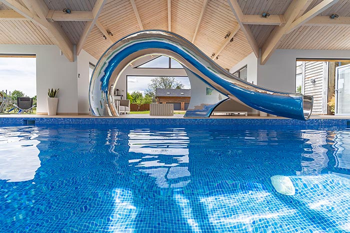 Sculptural slide